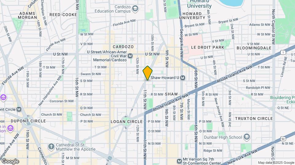 1745 11th St NW Mapa y Detalles de la Ubicación