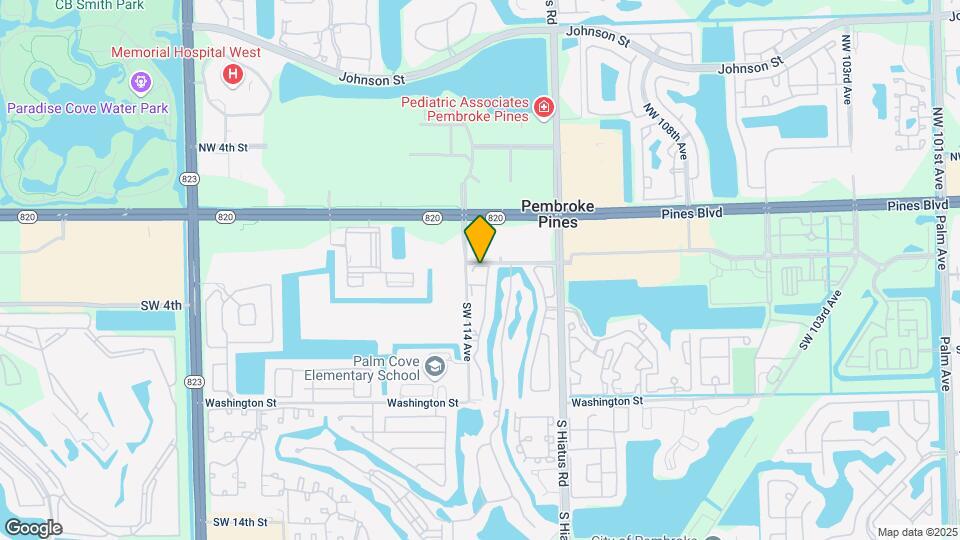 11390 SW 2nd Ct, Unit 11390 Map and Location Details