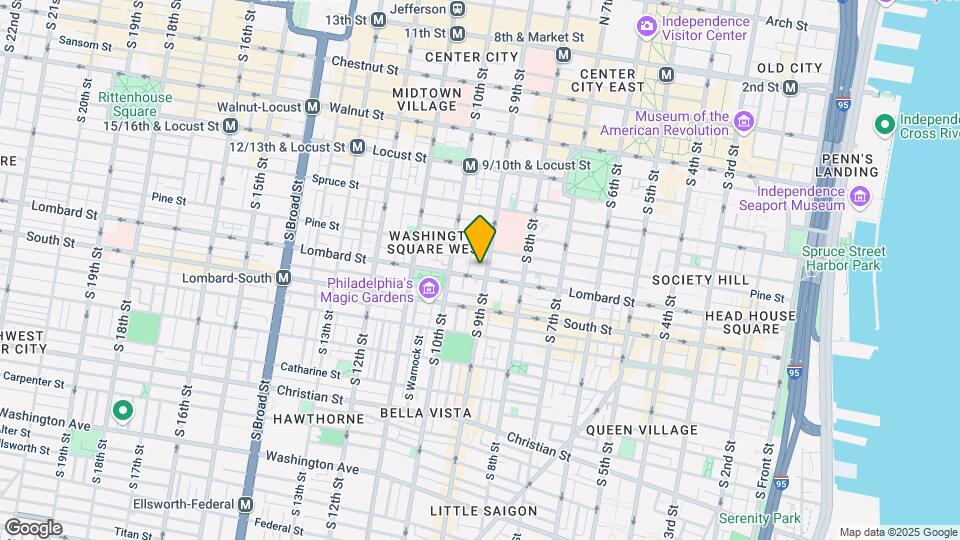 408 S 9th St Map and Location Details