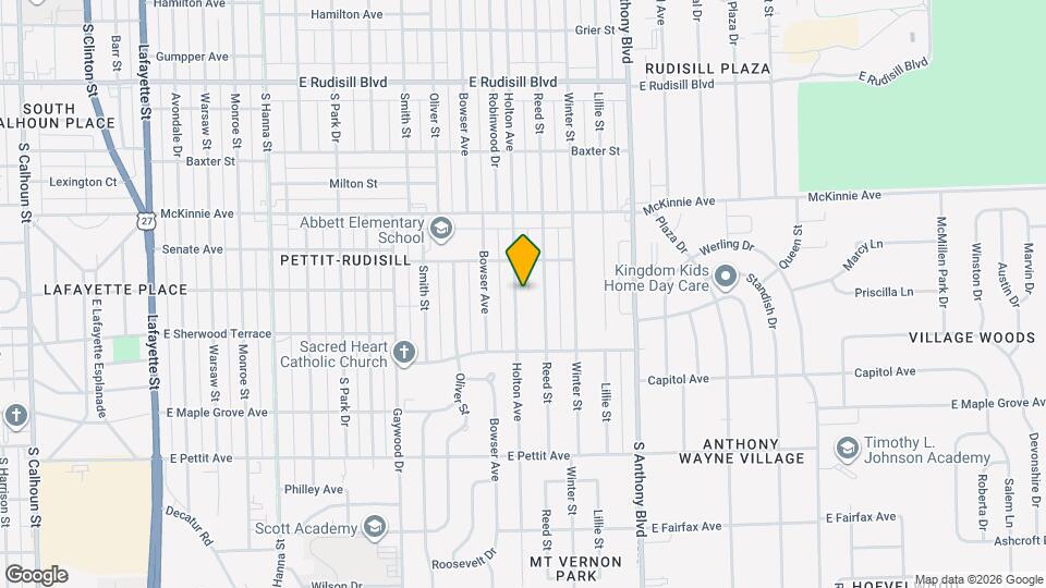 4433 Holton Ave Map and Location Details