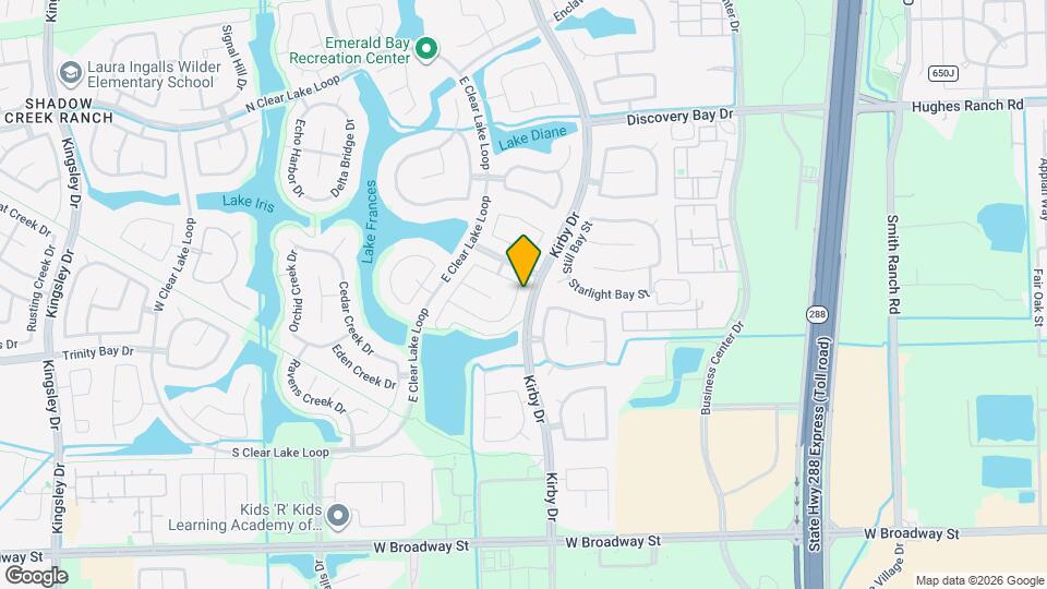 2503 Westerlake Dr Mapa y Detalles de la Ubicación