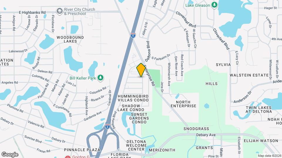 151 Lullwater St Map and Location Details