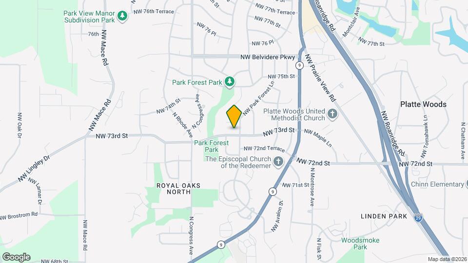 7302 NW 73rd St Map and Location Details