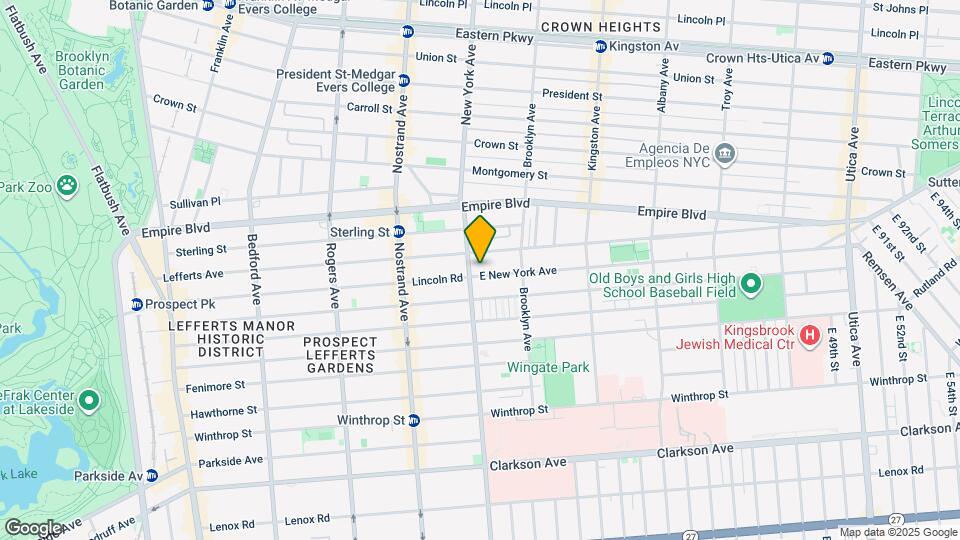 463 E New York Ave Map and Location Details