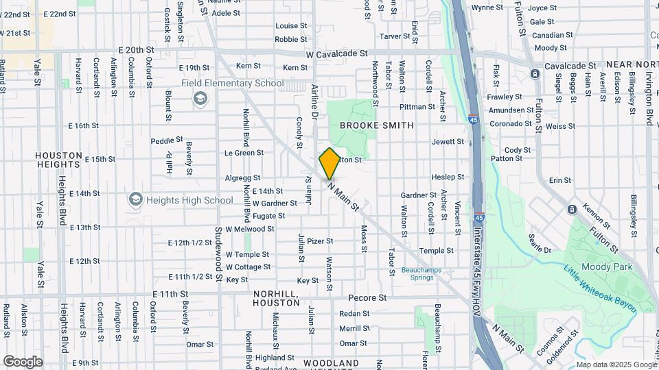 4601 N Main St Map and Location Details