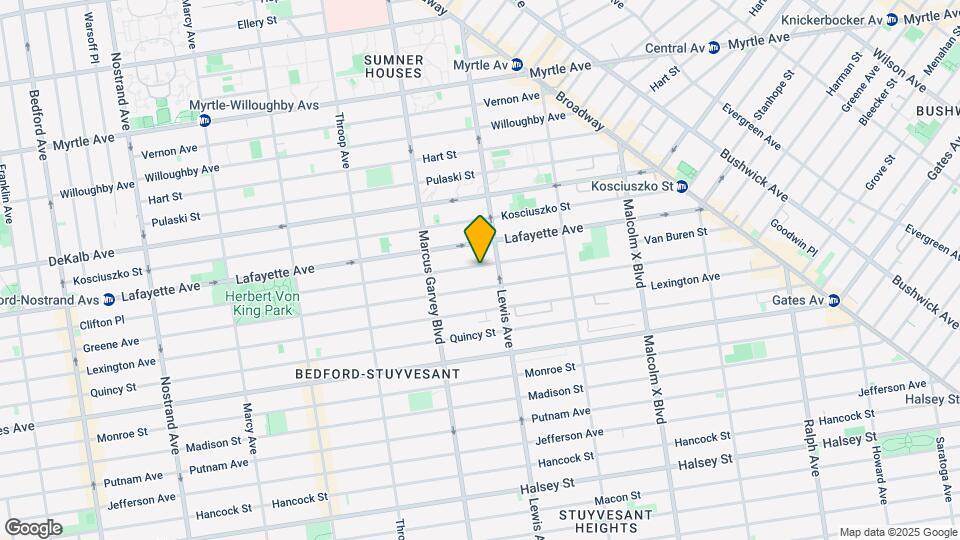 228 Van Buren St Mapa y Detalles de la Ubicación