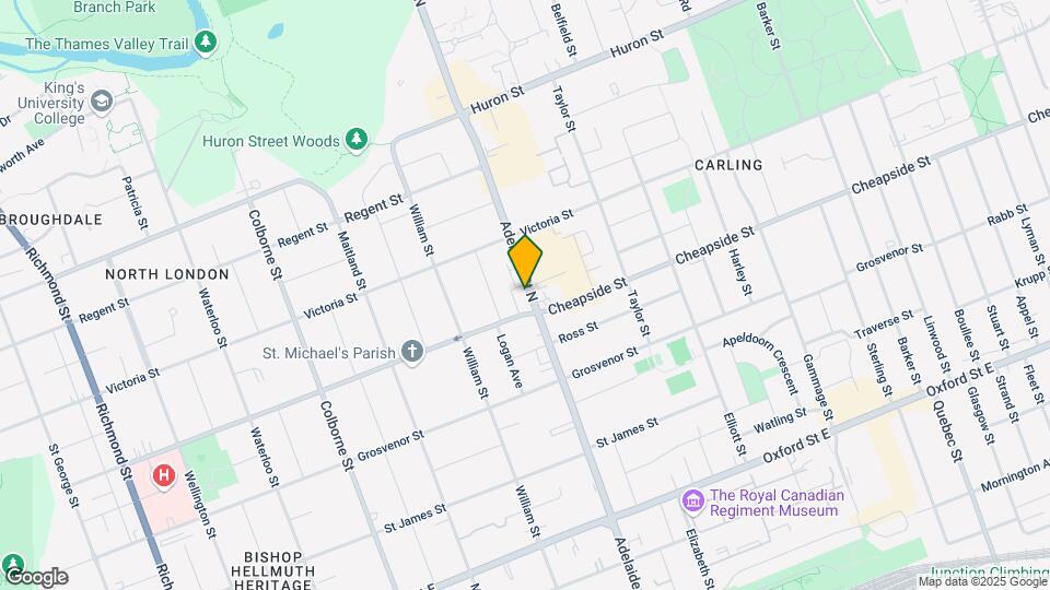1011 Adelaide St N Map and Location Details