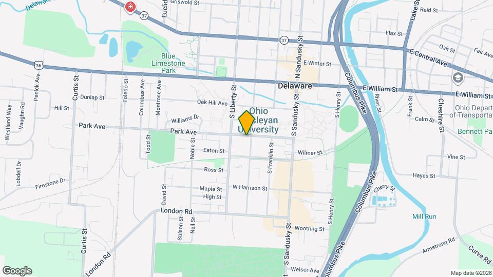 91 Park Ave Map and Location Details