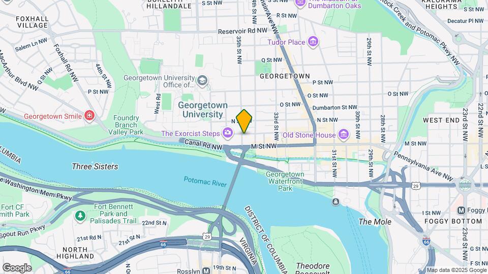 3426 Prospect St NW Map and Location Details