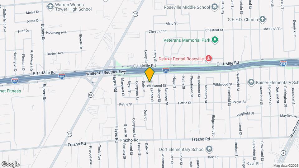 26711 Lehner St Map and Location Details