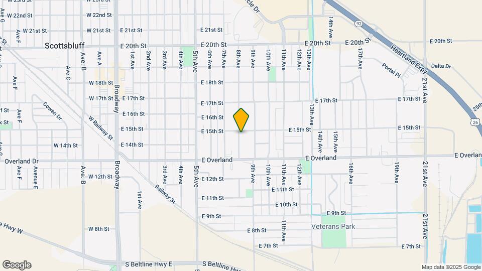 1419 8th Ave Map and Location Details