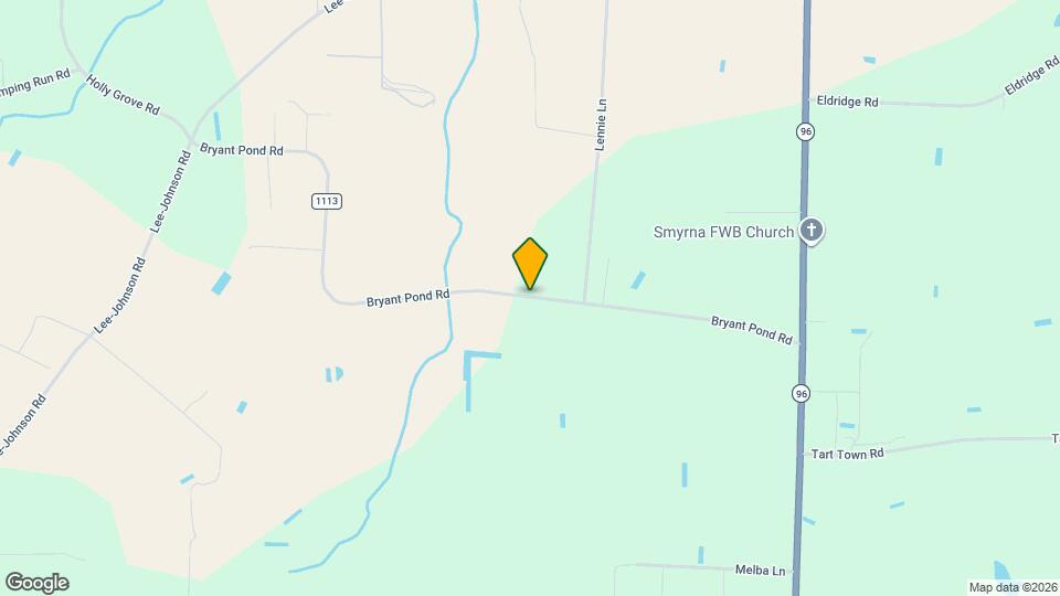 5018 Bryant Pond Rd Map and Location Details