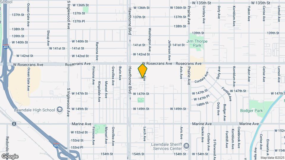 4302-4308 W 145th St Map and Location Details