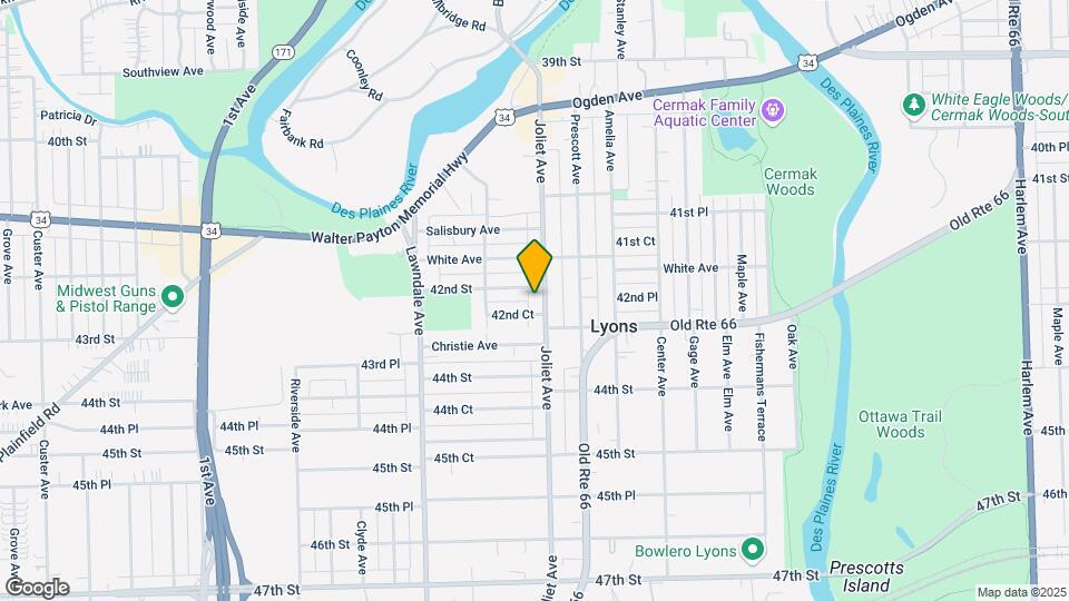 4230 Joliet Ave Map and Location Details