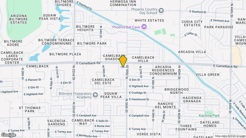 4848 N 36th St Map and Location Details