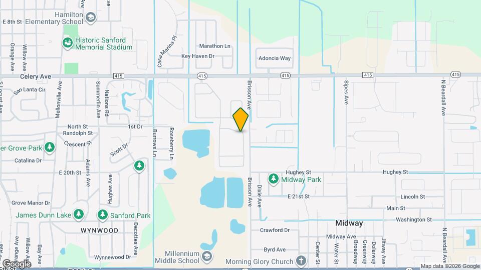 422 Fairfield Dr, Unit Bedroom 4 Mapa y Detalles de la Ubicación