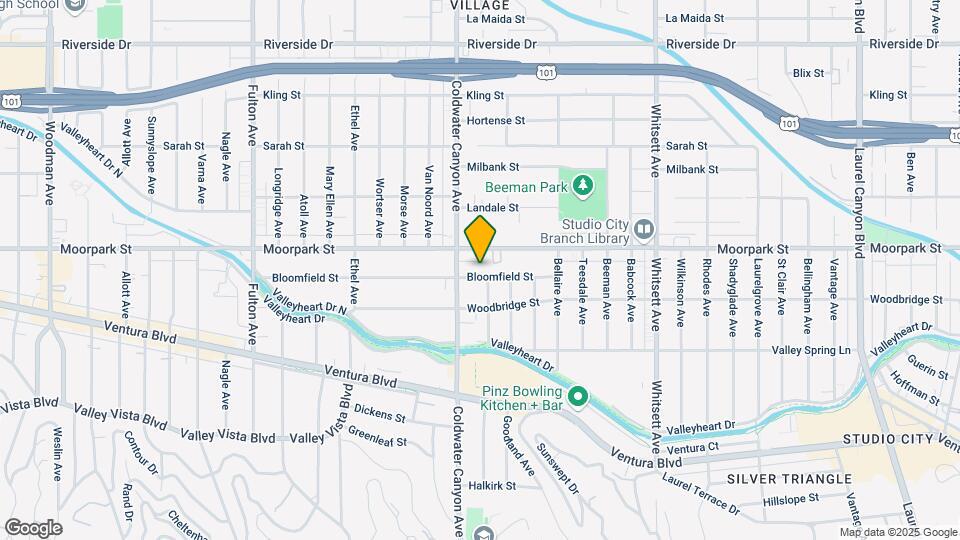 12841 Bloomfield St Map and Location Details