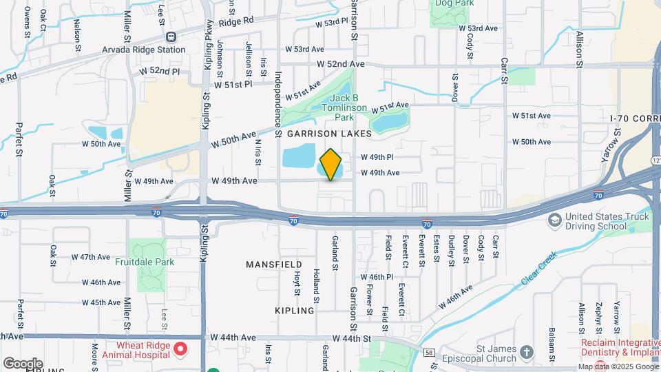 9340 W 49th Ave Mapa y Detalles de la Ubicación