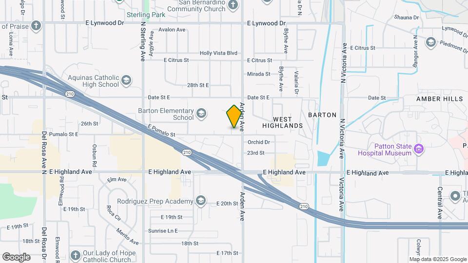 6349 Orange Knoll Ave Map and Location Details