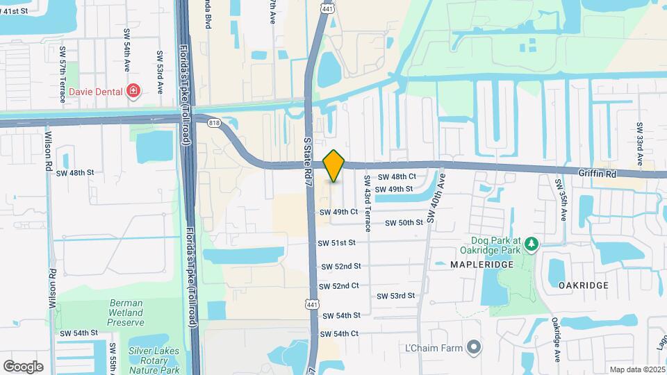 4884 SW 45th Ave Map and Location Details