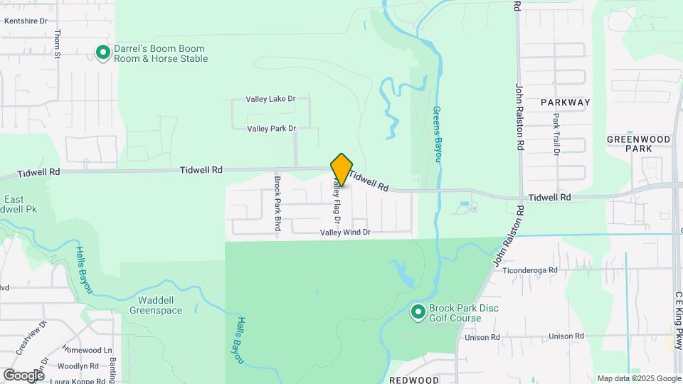 8714 Valley Flag Dr Map and Location Details