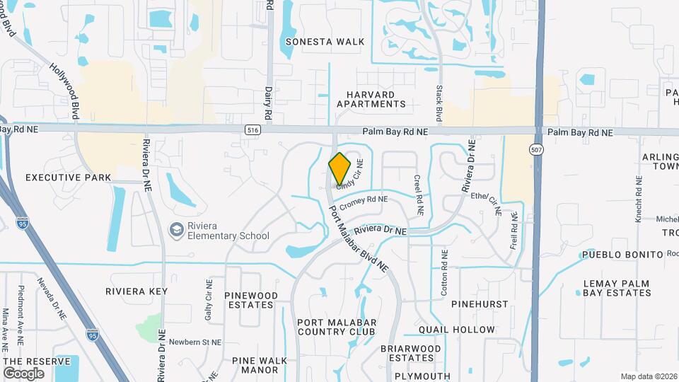 1311 Cindy Cir NE Map and Location Details