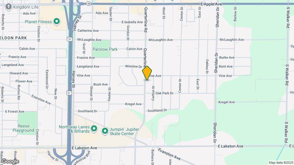 1434 Quarterline Rd Mapa y Detalles de la Ubicación