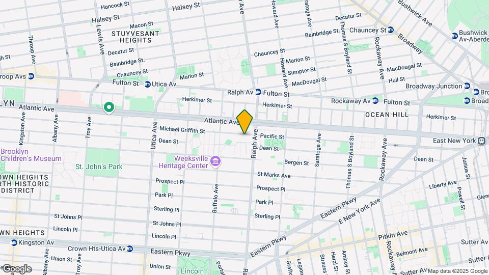 1922 Pacific St Mapa y Detalles de la Ubicación