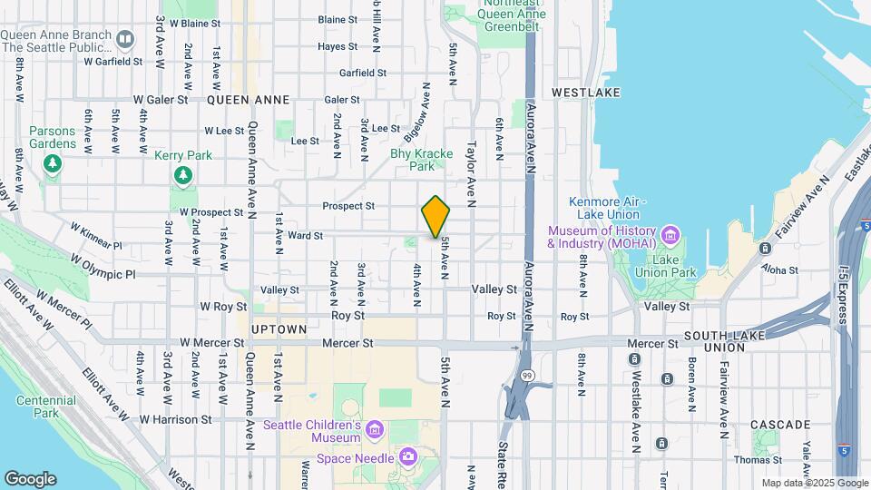 901 5th Ave N, Unit #206 Map and Location Details