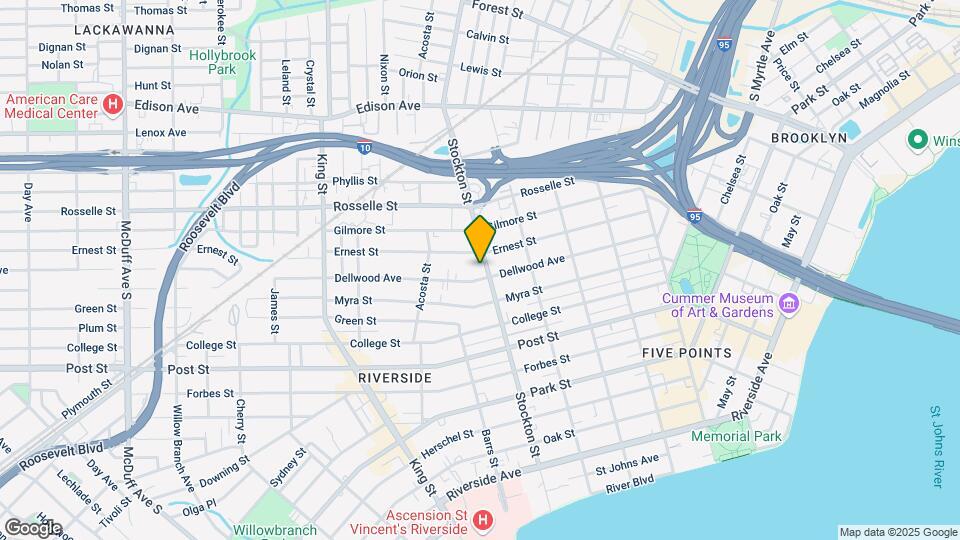 762 Stockton St Map and Location Details