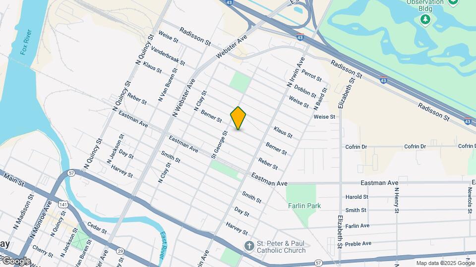 1226 Berner St Map and Location Details