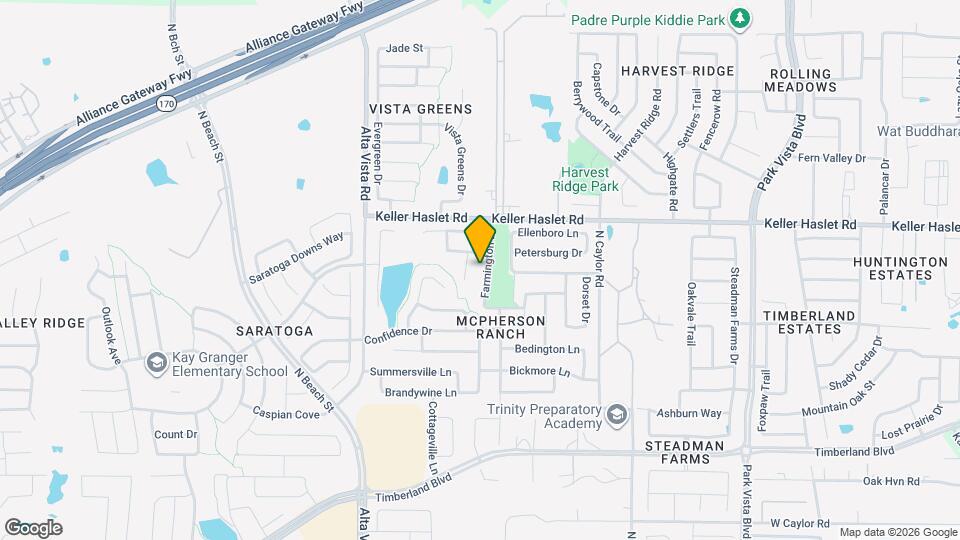 12917 Farmington Dr Mapa y Detalles de la Ubicación