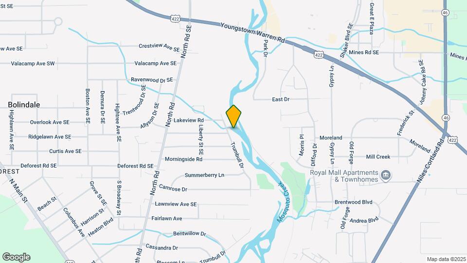 809 Trumbull Dr Map and Location Details