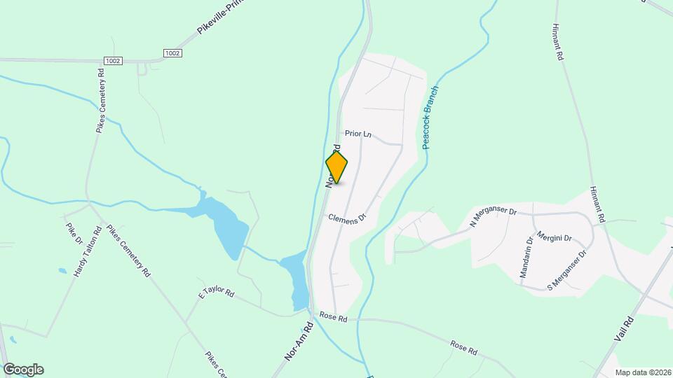 870 Nor-Am Rd Map and Location Details