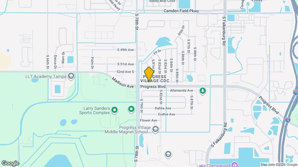 8001 Ash Ave Map and Location Details