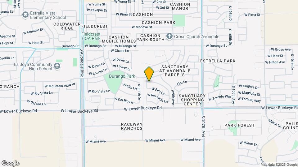 11025 W Mountain View Dr Map and Location Details