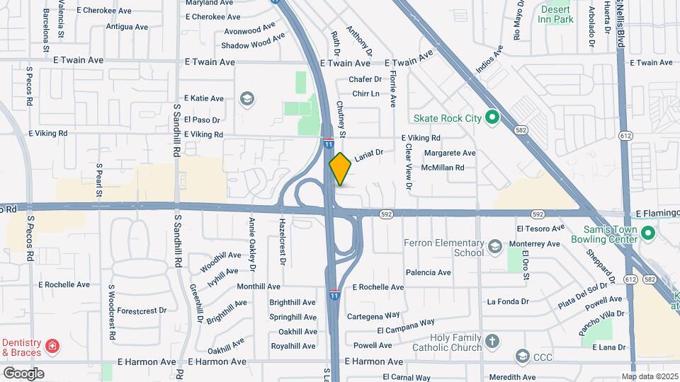 4231 White Sands Ave Map and Location Details