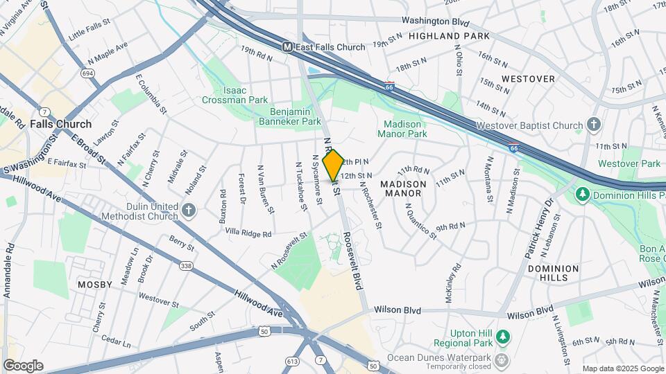 1008 N Roosevelt St Map and Location Details