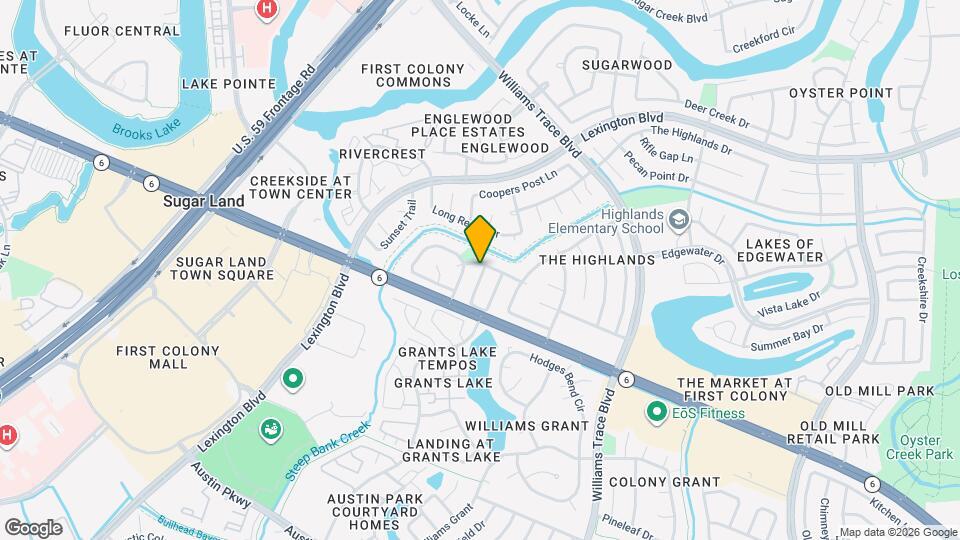 2502 Planters Row Map and Location Details