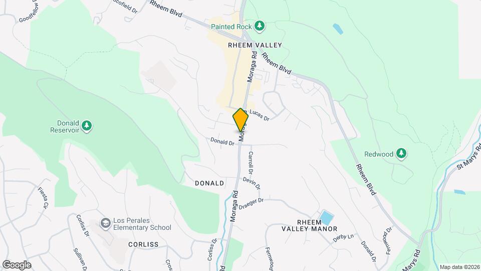 Moraga Hills Apartments Map and Location Details