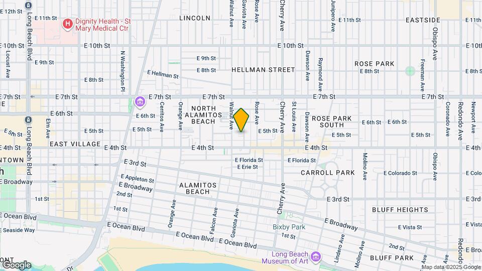 453 Gaviota Ave Map and Location Details