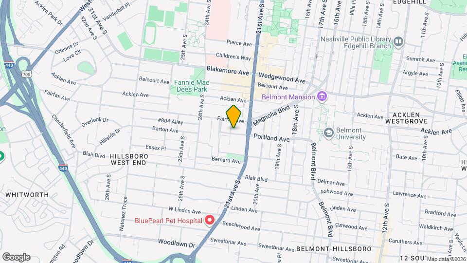 2120 Portland Ave, Unit 2120 Portland Place Mapa y Detalles de la Ubicación