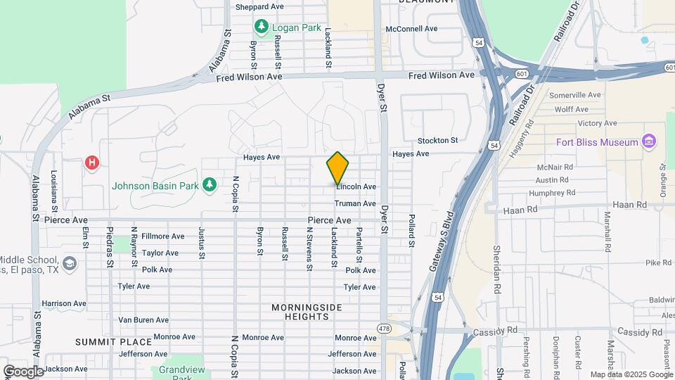 3800 Lincoln Ave Mapa y Detalles de la Ubicación