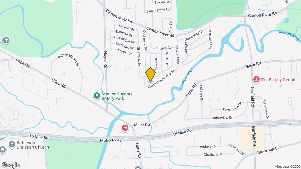 15843 Charlemagne Ave W Map and Location Details