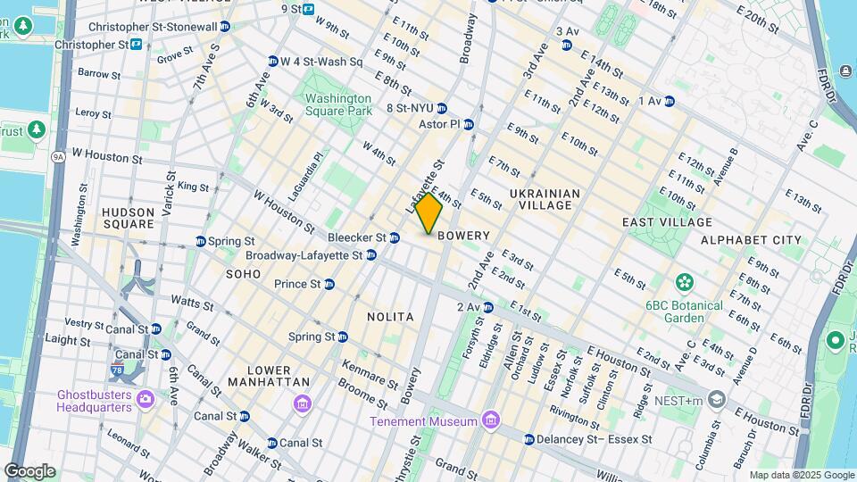 47 Bond St Mapa y Detalles de la Ubicación