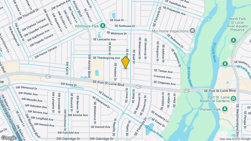 2252 SE Aneci St Map and Location Details