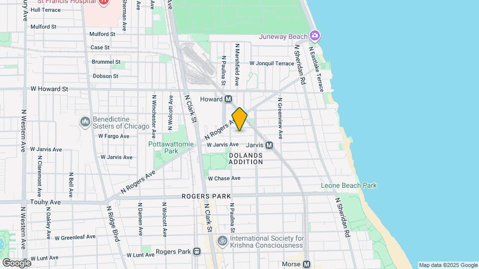 1639 W Fargo Ave Mapa y Detalles de la Ubicación