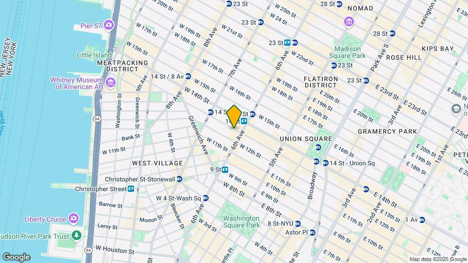106 W 13th St Mapa y Detalles de la Ubicación
