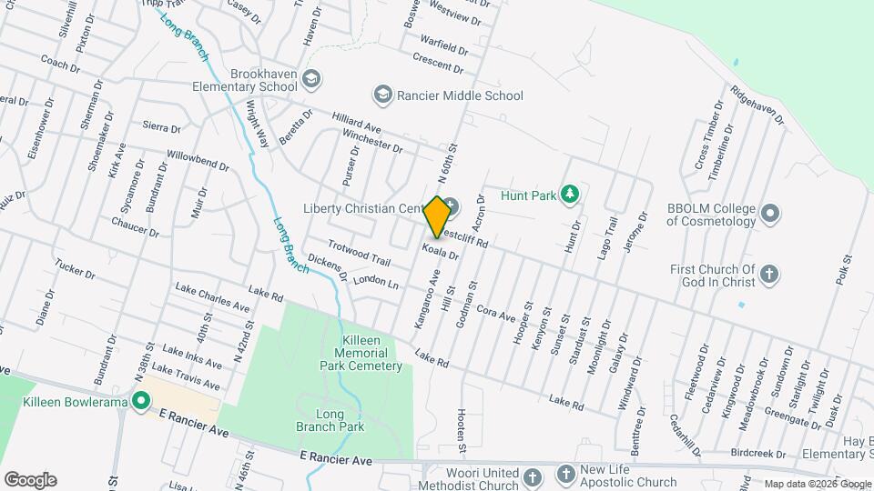 4105 Koala Dr Map and Location Details