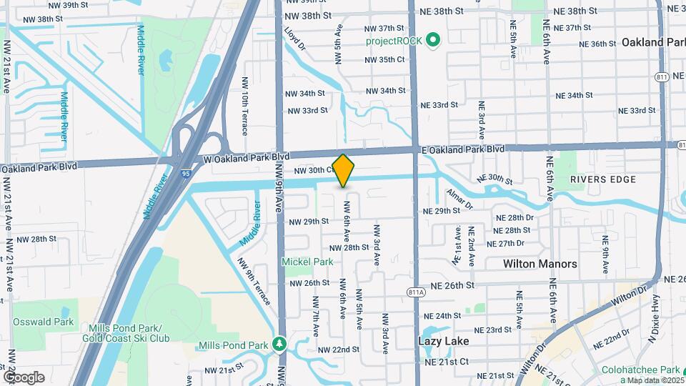 2957 NW 6th Ave Map and Location Details